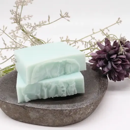 Blueberry & Green Tea Soap Slice