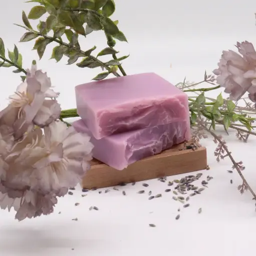 Lavender & Coconut Soap Slice